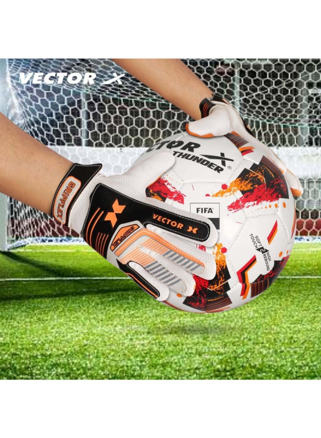 Vector X Gripflex Football Goalie Goalkeeping Gloves - 10 - Image 4
